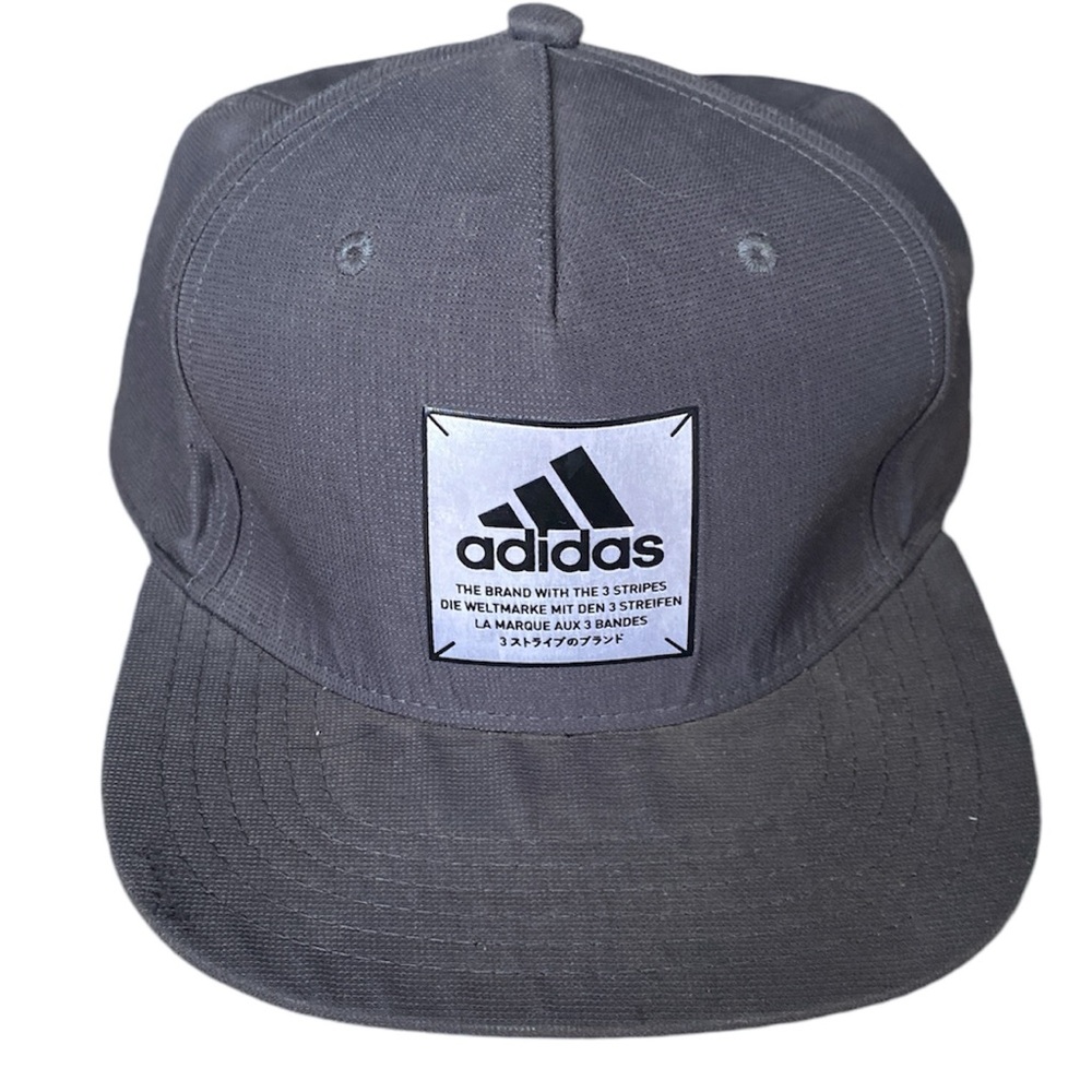 🌟Men’s EUC ADIDAS: Aero Ready Gray Baseball Cap with adjustable fit